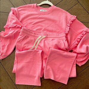 Rebecca Minkoff Evelyn 2 piece Sweatsuit NWOT